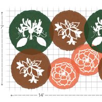 Airy Aesthetic Cut Flower garden layout #3