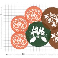 Airy Aesthetic Cut Flower garden layout #2