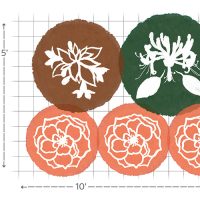 Airy Aesthetic Cut Flower garden layout #1