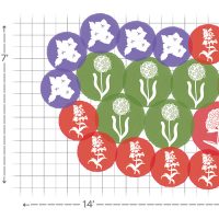 Flower Power 3 garden layout #3
