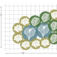 Foliage Friendly Shadescape 1 garden layout #2