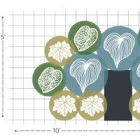 Foliage Friendly Shadescape 1 garden layout #1