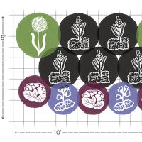 Rabbit Deterrent Sunscape garden layout #1