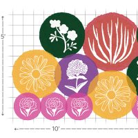 High Performance Pollinator Patch garden layout #1