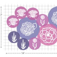 Lush Cut Flower Blend garden layout #2